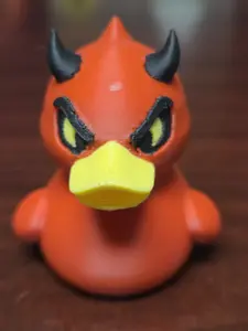 3d printed devil duck