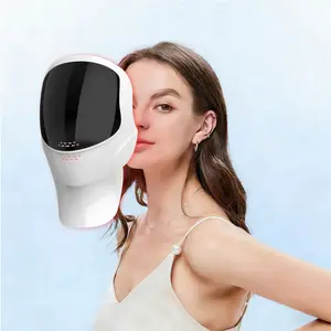 2026 New LED Light Therapy Mask, Seven Color LED Facial & Neck Care Mask, Rechargeable Ergonomic Design, Ideal Daily Beauty Gift, Facial Beauty Instrument