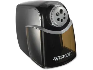 Westcott HD Pencil Sharpener Gray/Black 16681