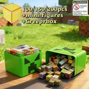 Magnetic Building Blocks Random Granules Storage Set, Magnetic Cubes, Stem Montessori Sensory Toy for Kids over 3 Years, Safe Creative Toddler Gift