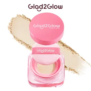 Glad2Glow Perfect Blur & Cover Loose Powder | Lightweight Air-Blur Formula for Seamless Baking & Extra Coverage Complexion Perfector