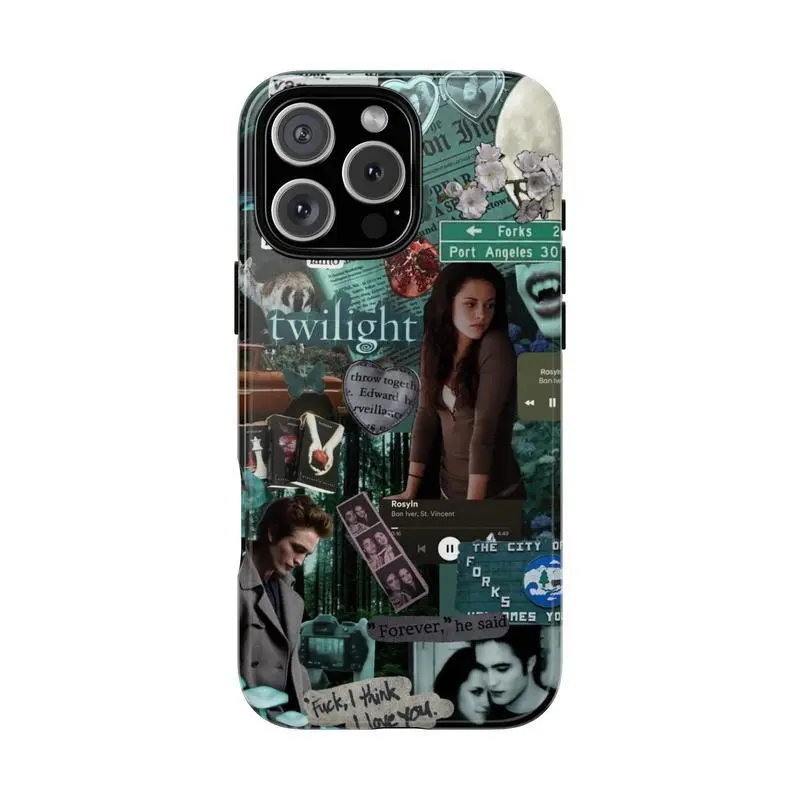 Twilight Phone Case For iPhone 17 Air 16 15 14 13 12 11 Plus Pro Max Samsung Galaxy screen protector Shockproof Protection