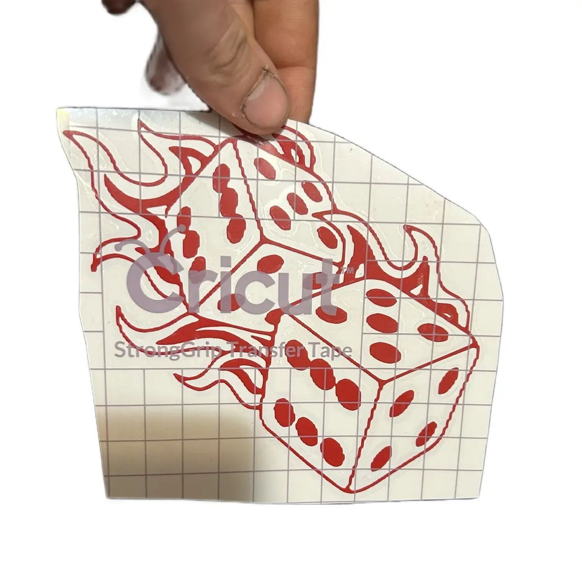 Flaming dice
