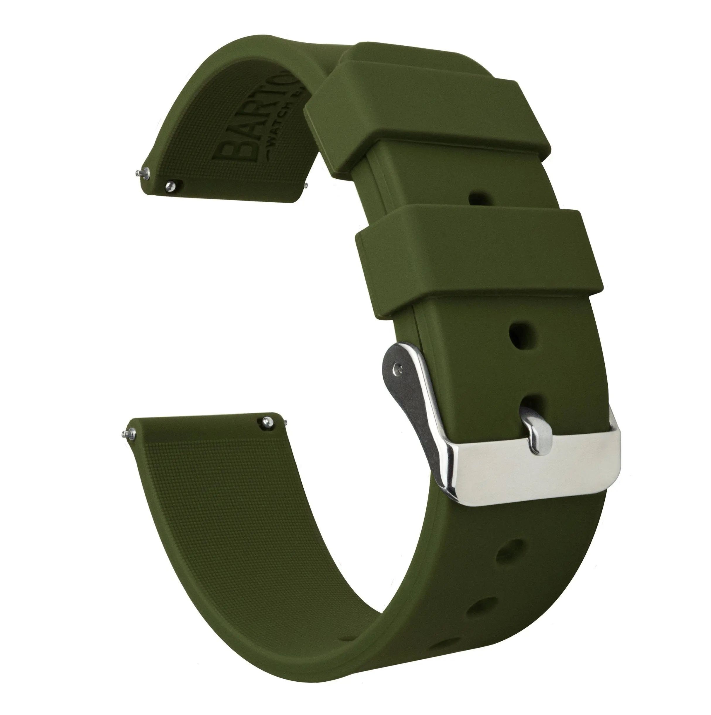 Amazfit GTR 4 & GTR 3 Pro Silicone Army Green Watch Band