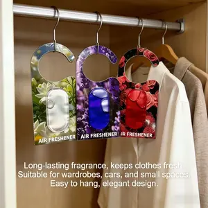 3pcs Wardrobe Air Freshener | Long-Lasting Fragrance for Clothes & Cars