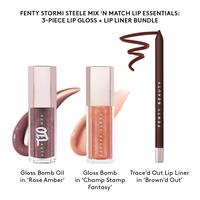 Brown’d Out, Rose Amber + Champ Stamp Fantasy