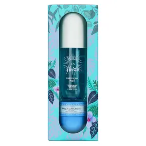 Solo En Ibiza Barcelona Bliss Tropical Dual-Set,3.4.oz Body Mist & 1.76.oz Body Cream Body Care Set, Blackcurrant, Pear, Vanilla Amber Scent, Captivating Fragrance Fragrance Gift Set