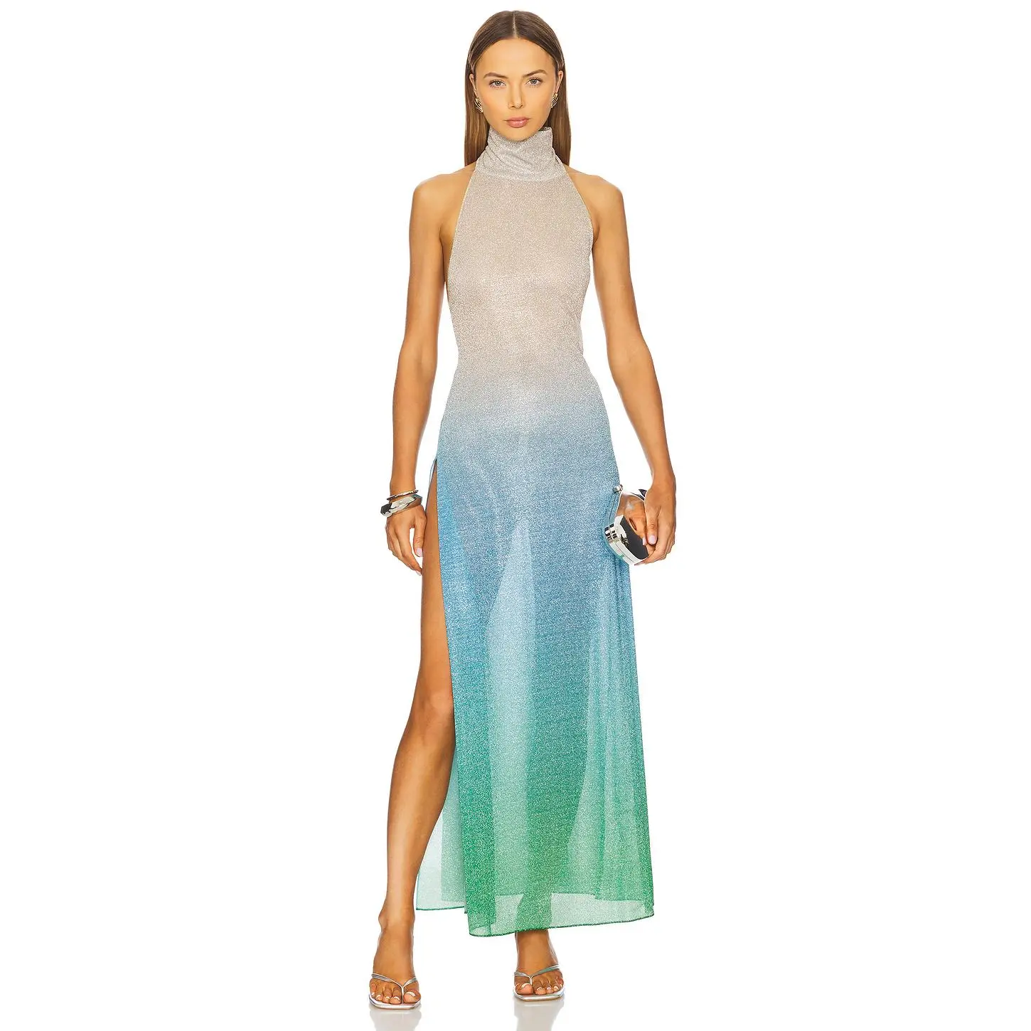 shiny mini dress Karina Sequin Corset Bodycon Mini Dress