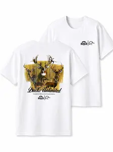 Southern Duck Hunting 2 Sided T-Shirt, Hunting Beer Graphic Tee, Lightweight Cotton Tee, All-Day Comfort, Unisex Shirt, Casual Streetwear Top,  Men's Tops, 100% Cotton, Men’s Outdoor T-Shirt, Gift for Husband, Boyfriend