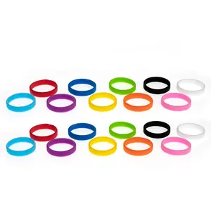 Grifiti Band Joes 2 x 0.25 x 0.08 Inch Standard Silicone Bands - Minimalist Silicone Rubber Bands for Cables, Pens,  and Everyday Essentials