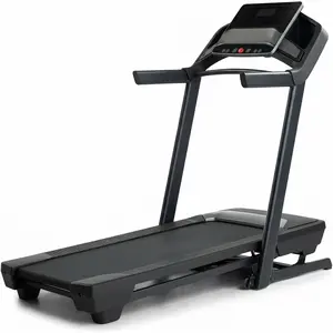 Mini Walking Treadmill with Safety Handrail, Low-speed Silent Walking Machine, 0.5-6km/h Adjustable Speed, Shock Absorbing Anti-slip Fitness Equipment for Elderly Rehabilitation & Indoor Leisure Workout