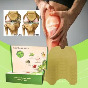 For knee pain and sprains, contains wormwood, ginger. Cayenne pepper for instant relief, 72 tablets、herbal knee patch Healthcare Therapeutic