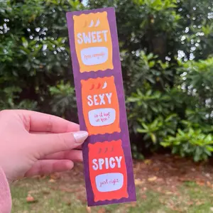 Sweet Sexy Spicy Bookmark