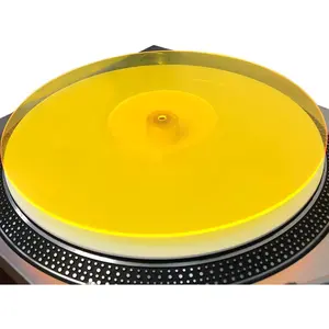 Turntable Mat-Platter Vinyl Slipmat for 12 Inches LP Players-Reduced Noise & Imves Sound Quality & vides Tighter Bass-Anti Static Record Player Mat.
