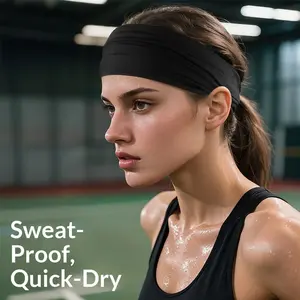 Sports headscarf, fitness headband, summer sweat absorption, antiperspiration, sweat guide, hair band, breathable basketball, running yoga, men and women