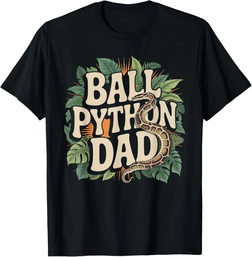 Ball Python Dad Shirt Snake Pet Owner Ball Python T-Shirt
