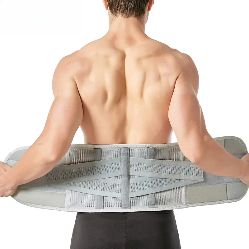 Waist belt, men's and women's waist abdominal belt, breathable sports waist belt