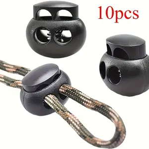 Durable Spring Rope Lock, Hat Elastic Rope Lock, Sweatshirt Hat Rope Adjustment Accessory, Elastic Rope Adjuster, PC Material