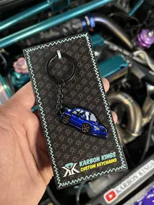 Karbon Kings Hawkeye STI Metal Keychain