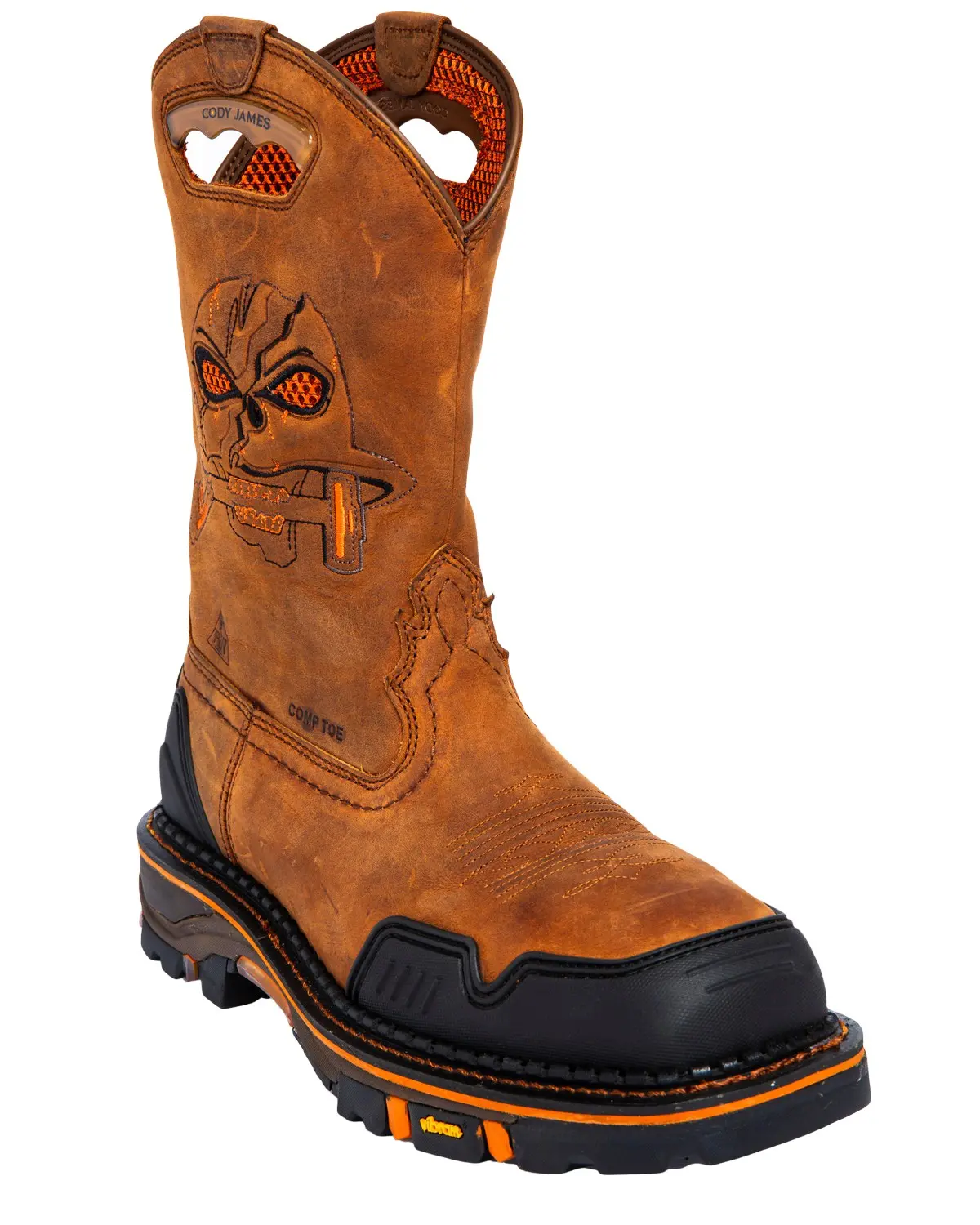 Cody James Men's Men'S 11" Decimator Western Work Boot Nano - Dbp-3-B Cody James Men's Men'S 11" Decimator Western Work Boot Nano - Dbp-3-B