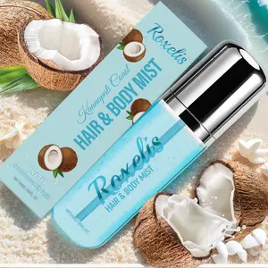 Coconut Scented Women's Body Mist, Long-Lasting Scent, Natural Ingredients, Daily Fresh Elegance, Soft Scent, Date Charming