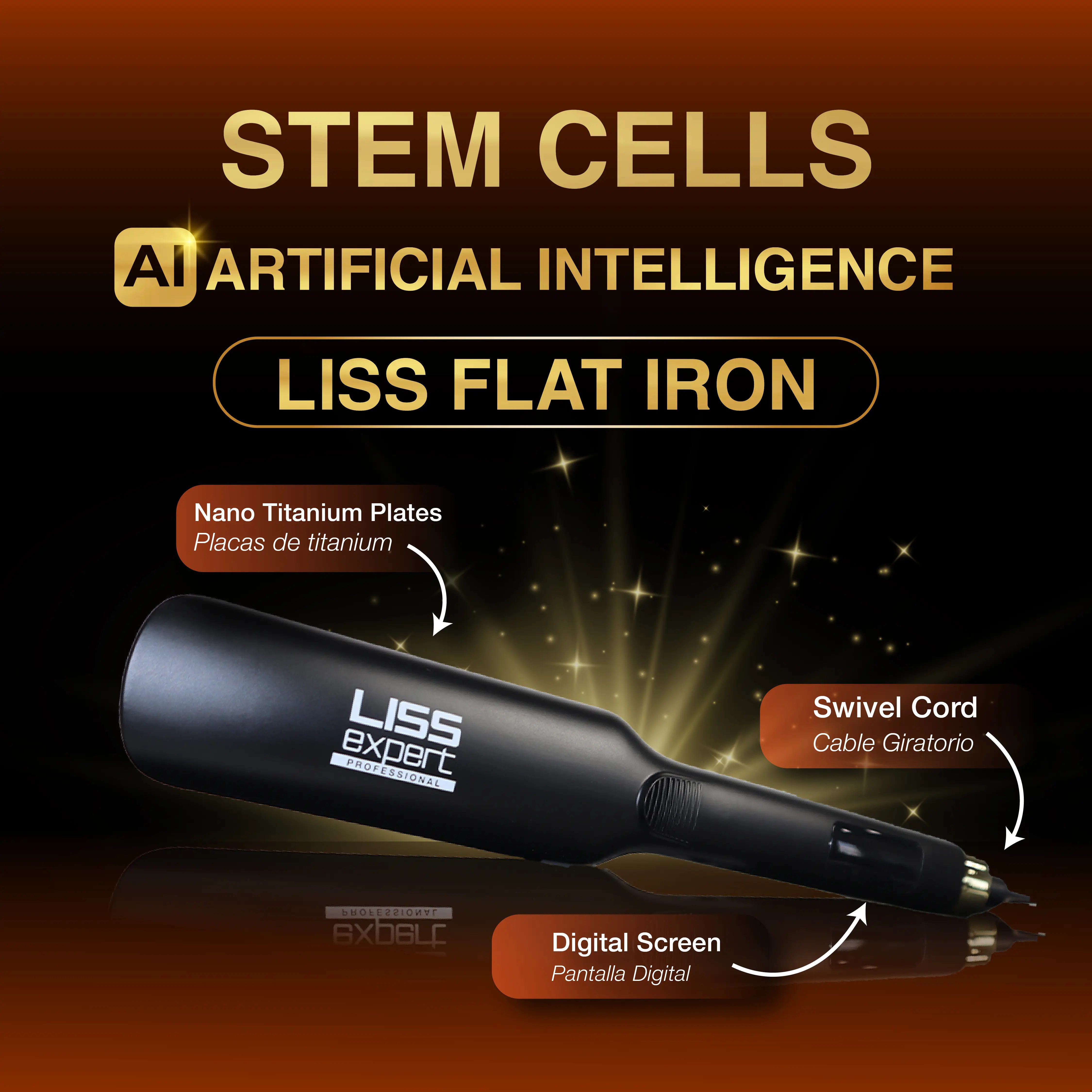 Liss Expert Professional Flat Iron Liss Expert Professional Flat Iron