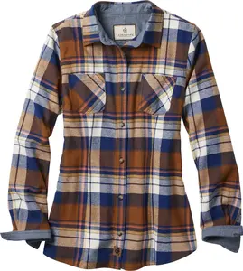 Legendary Whitetails Women's Cottage Escape Flannel Shirt Long Sleeve Plaid