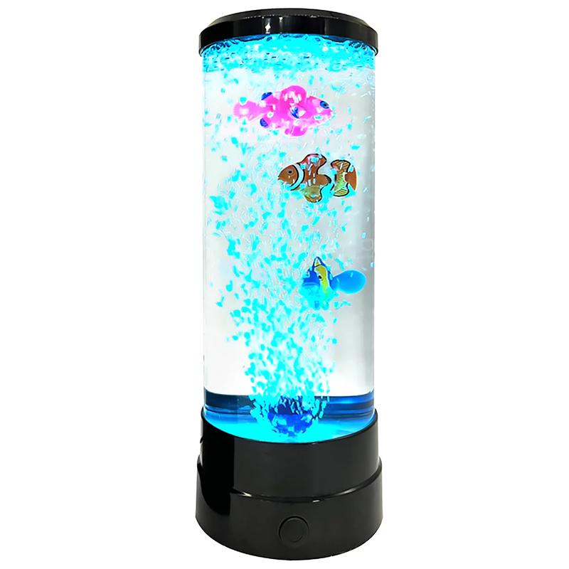 Lieonvis Rzvnmko LED round 6 Color Changing Light Effects Synthetic Jelly Fish Aquarium Mood Lamp