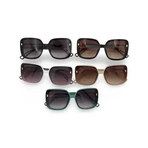 #6-C5322 CICI Sunglasses Premium Vintage Square Sunglasses for Women and Men