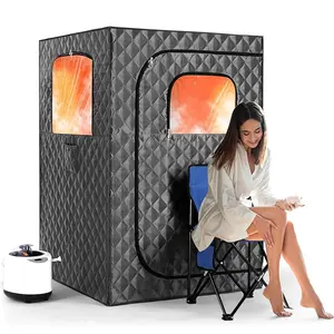 Sauna Box, Portable Sauna for Home, Large Sauna Tent with Steamer for Full Body SPA, Easy Assembly Quick Heat-Up Sauna Experience