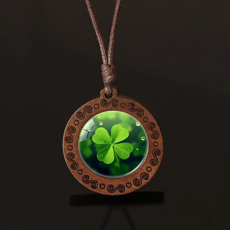 Waterdrop Clover Necklace