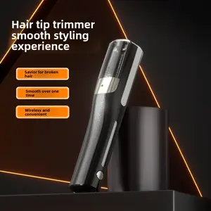 2-in-1 wireless charging trimmer, hair care and splitting treatment, portable travel style, wireless charging negative ion hair clipper, multifunctional hair clipper, New Year's gift, Christmas gift, Cordless Rechargeable Trimmer, Hair Clippers