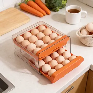 Egg Storage Box, Organize Your Eggs Efficiently, Durable Egg Container, Perfect for Kitchen Use, Keep Your Eggs Fresh Longer