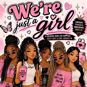 We’re just a girl- Coloring book