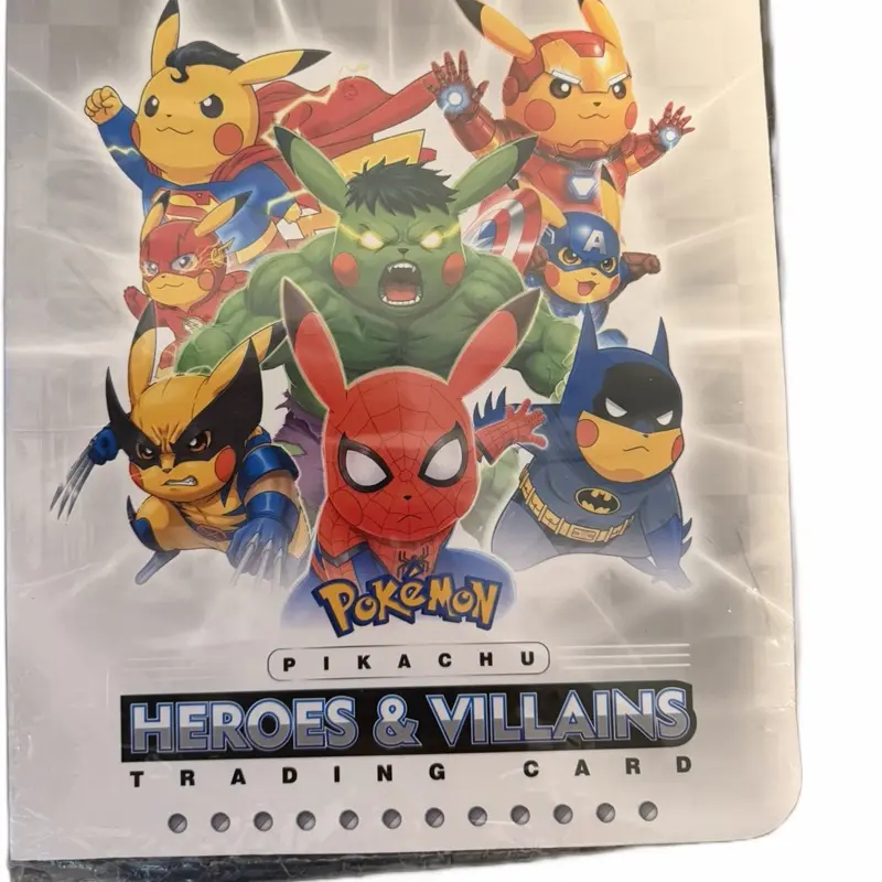 Pikachu Cosplay-Themed Heroes & Villains Binder