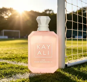 Kayali Yum Boujee Marshmallow 81 Eau de Parfum Intense Spray 3.4 oz/100ml, Playful Gourmand Fragrance with Pink Marshmallow, Strawberry, Whipped Vanilla & Coconut, Long-Lasting Sweet Luxurious Scent for Women