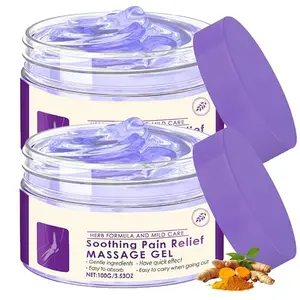 Kresin Joint Pain Gel Purple Gel, 2PCS Natural Blend of Purple Joint Repair Gel, Soothing for Back, Knees, Lumbar, Neck, Hands and Feet