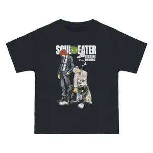 [Sale Up To 30%] Soul Eater Stein and Spirit Anime Unisex Graphic T-Shirt