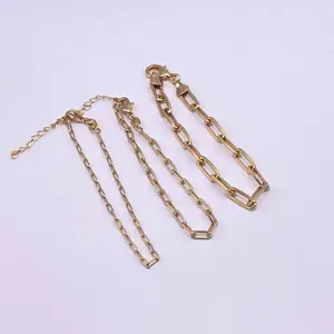 Courtney Paperclip Anklet/Bracelet