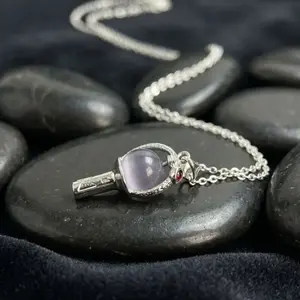 Light Stick Pendant Necklace – Fan Support Jewelry, Inspired Choker, Cute Collarbone Chain Gift