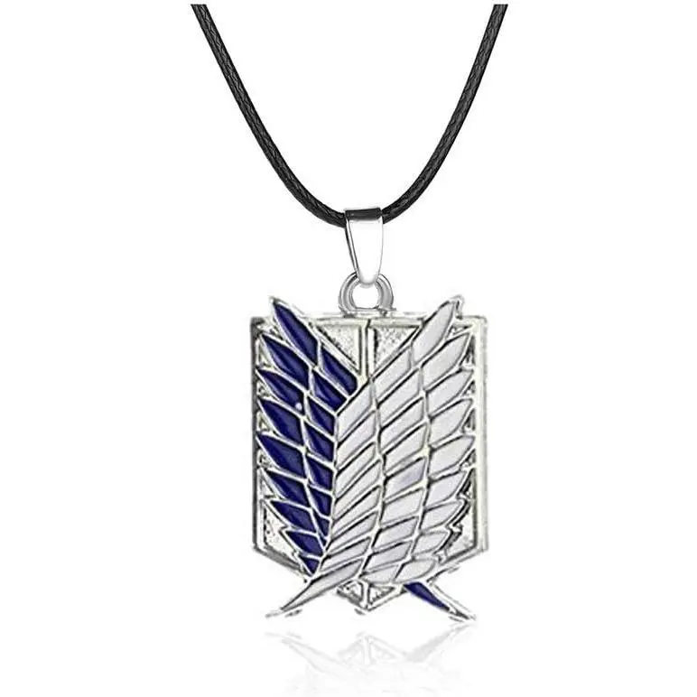 Anime Shingeki No Kyojin Survey Corps Necklace