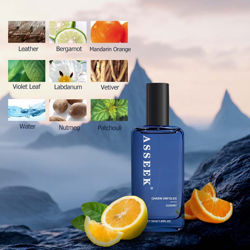 ASSEEK Fragrance Collection  Oceanic Scent  Woody Amber Fragrance  Long-Lasting Floral Notes  Infused with Sicilian Citrus and Jasmine Essential Oil  The Perfect Choice for Dates, Daily Life and Parties
