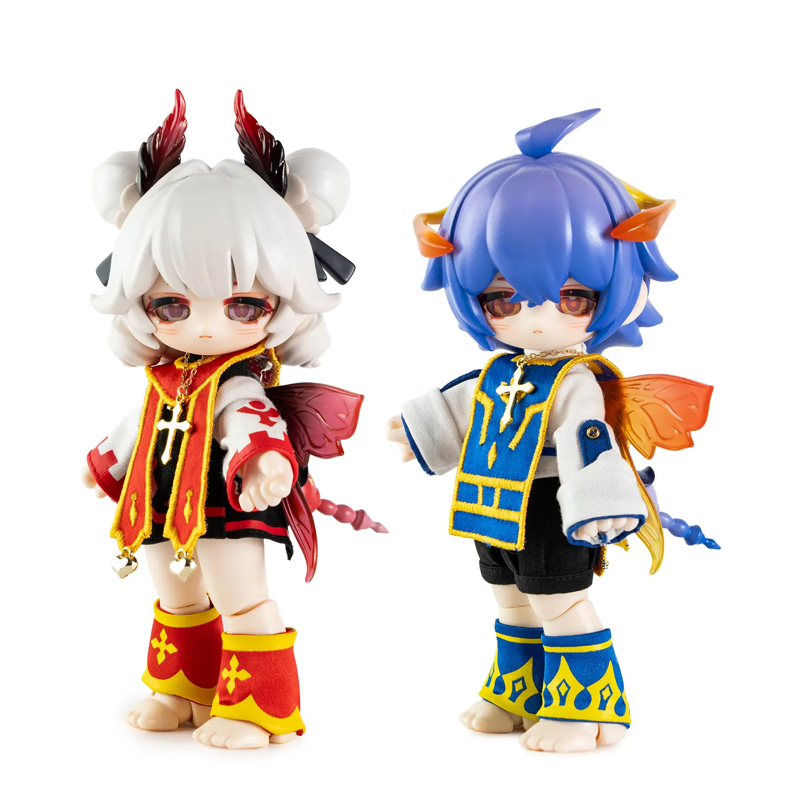 Kukaka Insect Cafe Series Prayer & Judge Limited BJD Action Figure