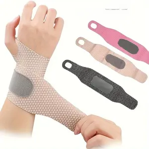 5 Adjustable Wrist Guards, Ultra-thin Breathable Skin-friendly Wrist Protectors, Machine Washable, Lightweight Support for Carpal Tunnel, Injury Prevention and Recovery for Sports Healthcare Bathroom
