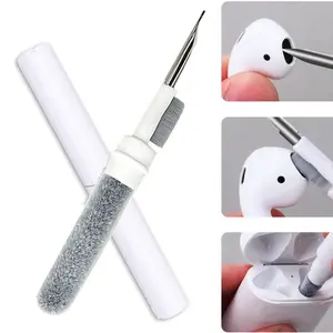 Cleaning Pen, Multifunctional Earphone Cleaning Pen, Earwax Removal Tool for BT Earphone Charging Case, Multifunctional Earphones Cleaning Brush