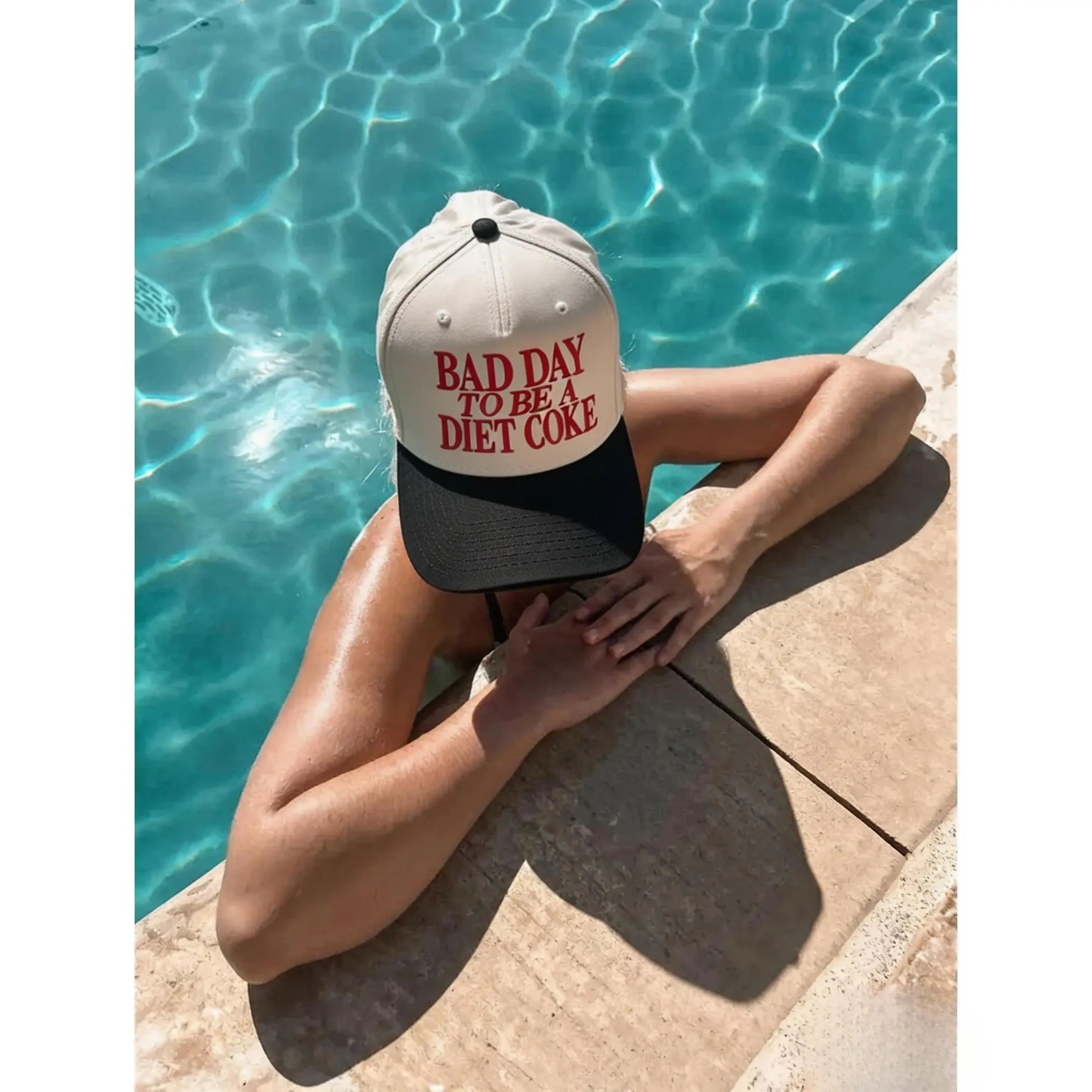 Funny "BAD DAY TO BE A DIET COKE" Embroidered Trucker Hat Vintage Style Not A Good Day For Diet Coke Capsule Design cap baseball  Funny Meme Gift, Mother Day Gift, Summer USA Party Hat Adjustable