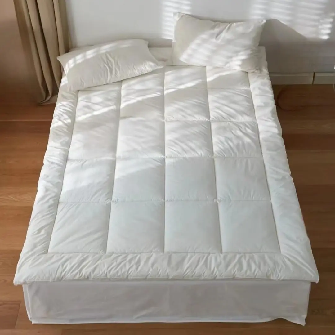 Continental Bedding Wooly Collection Wool & Down Alternative Duvet Insert 50/50 Blend 100% Cotton Shell Baffle Box Construction for Medium Warmth Twin Full Queen King Sizes
