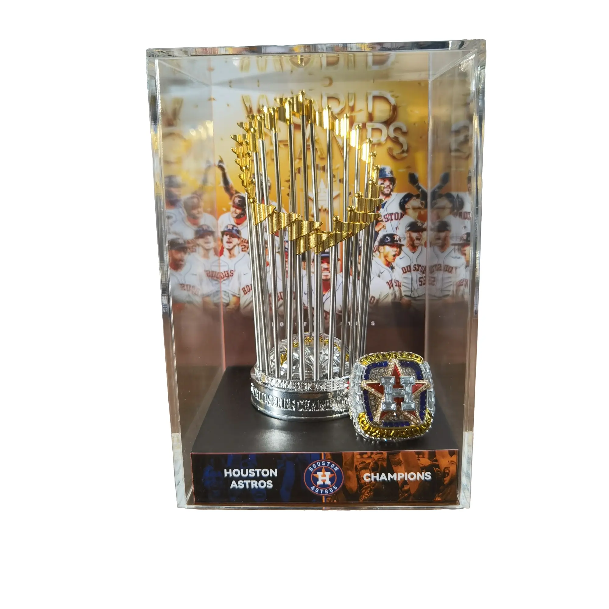 1990-2025 World Series Baseball Championship Trophy Set, Beautiful