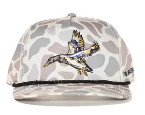 Youth Rope Hat - Diving Mallard - Burlebo