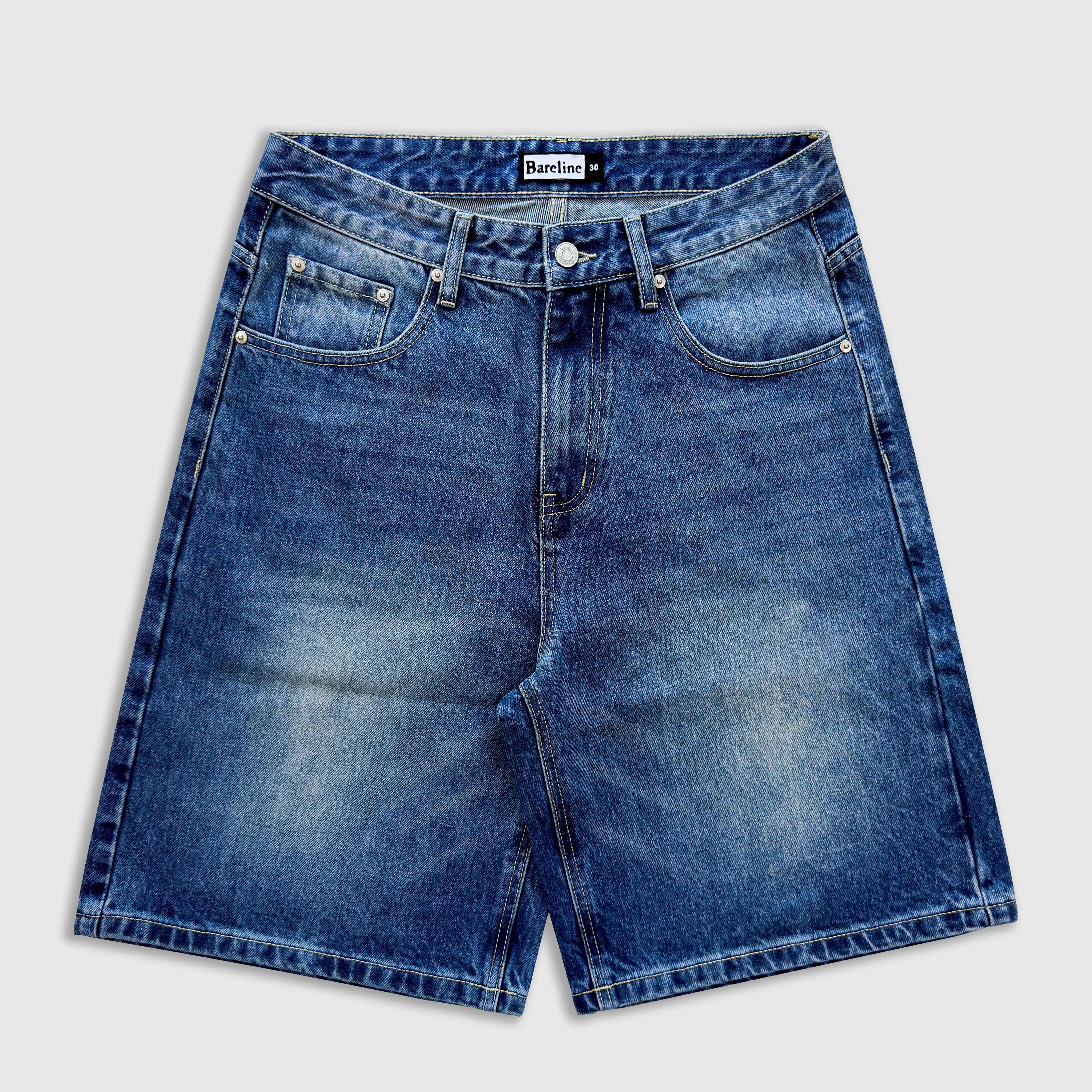 Blue Wash Jorts